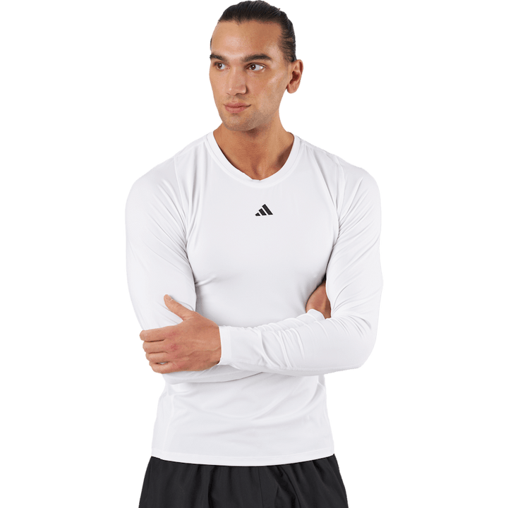 Techfit Training Long-Sleeve Top White
