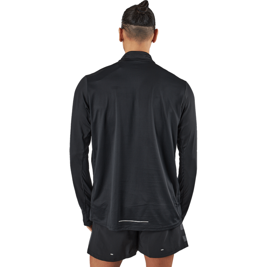 Own the Run 1/2 Zip Langarm-Top Schwarz