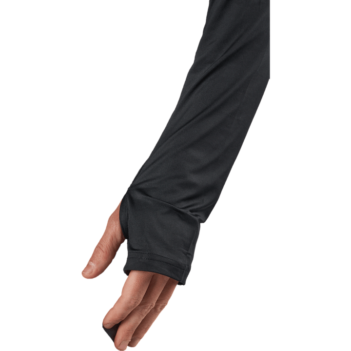 Own the Run 1/2 Zip Langarm-Top Schwarz