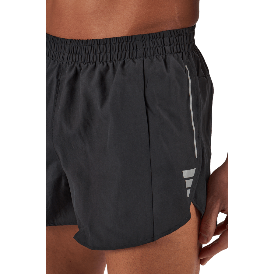 Own the Run Split Shorts Black
