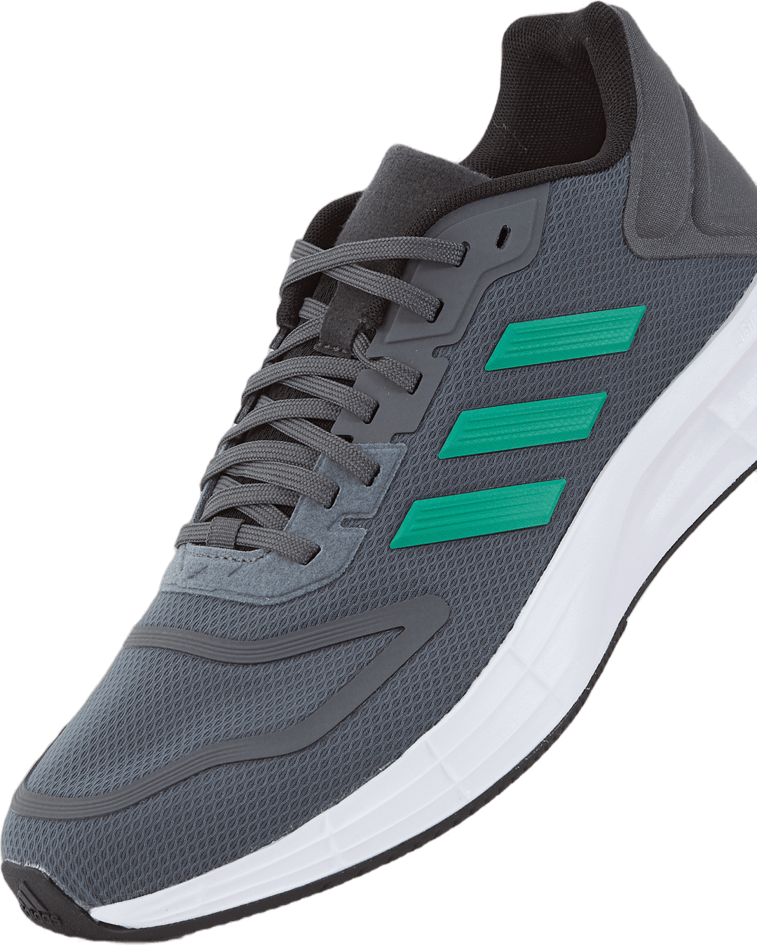 Chaussures Duramo 10 Gris Cinq / Vert Court / Blanc Nuage