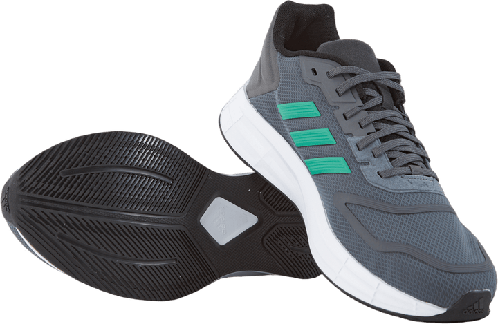 Chaussures Duramo 10 Gris Cinq / Vert Court / Blanc Nuage