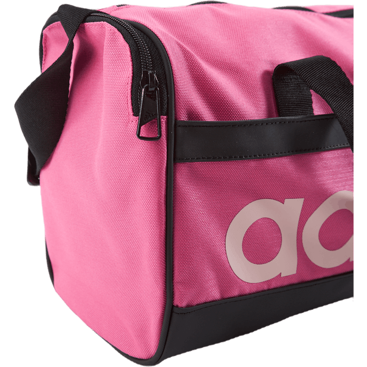 Essentials Linear Duffel Bag Extra Small Pulmag/Black/Clpink