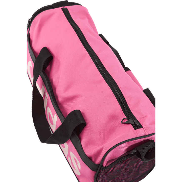 Essentials Linear Duffel Bag Extra Small Pulmag/Black/Clpink