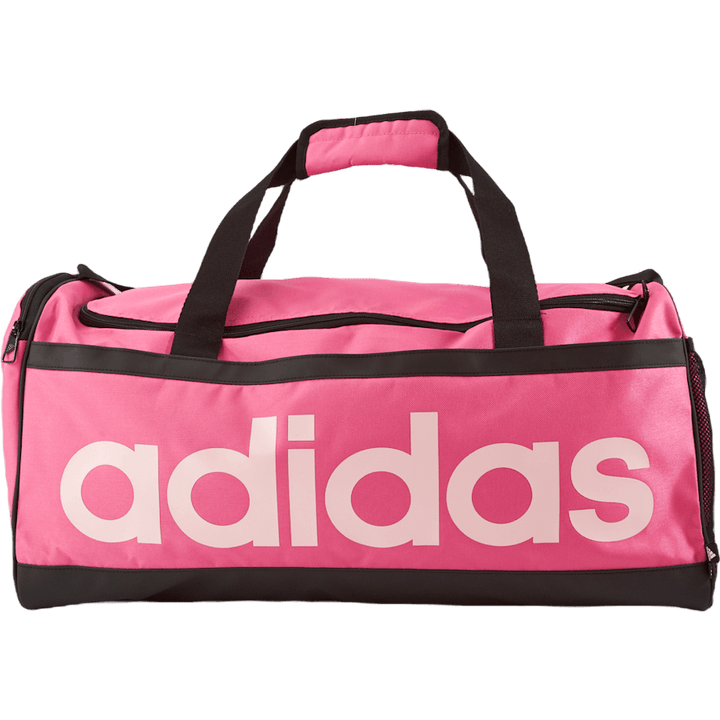 Essentials Linear Duffel Bag Medium Pulmag/Black/Clpink