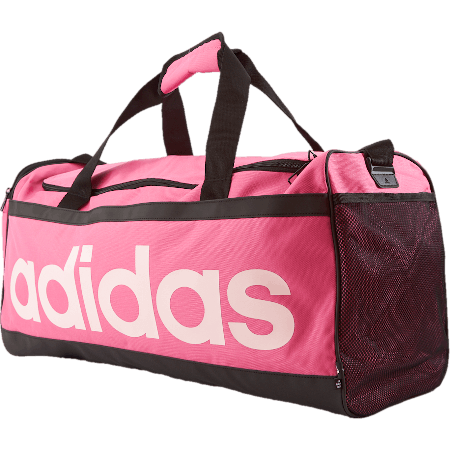 Essentials Linear Duffel Bag Medium Pulmag/Black/Clpink
