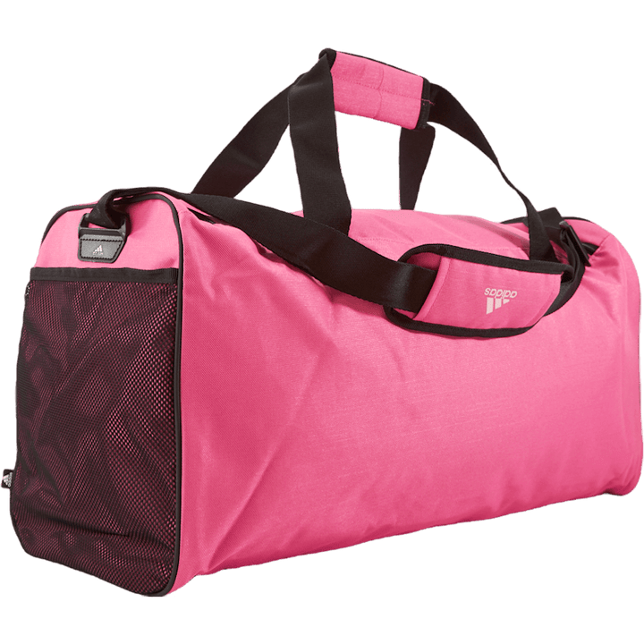 Essentials Linear Duffel Bag Medium Pulmag/Black/Clpink