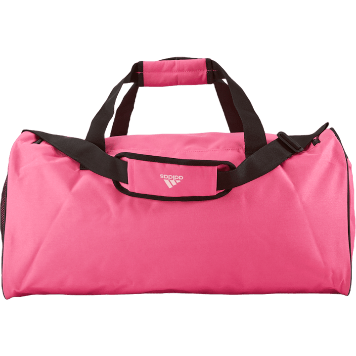 Essentials Linear Duffel Bag Medium Pulmag/Black/Clpink