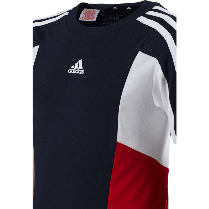 Colorblock 3-Stripes Regular Fit T-Shirt Legend Ink
