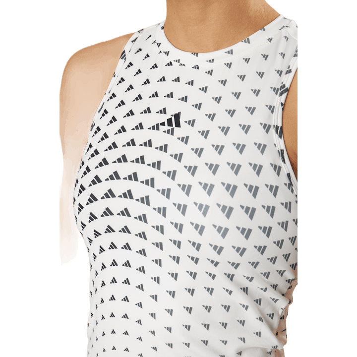 Brand Love Performance Tank Top Off White