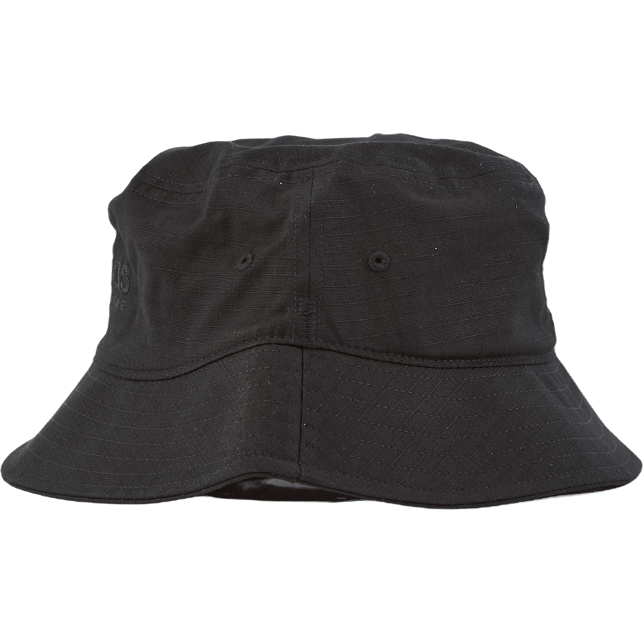 Cappello classico a secchiello in cotone nero