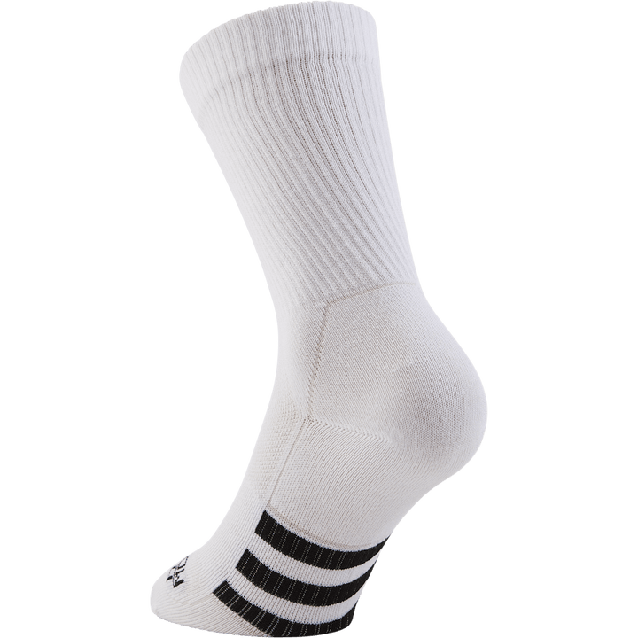 Performance Light Crew Socks 3 Pairs White