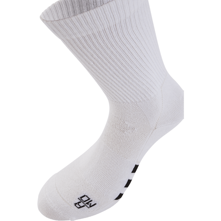 Performance Light Crew Socks 3 Pairs White