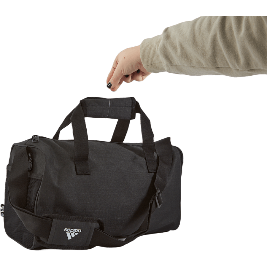 Essentials Linear Duffel Bag Extra Small Black / White