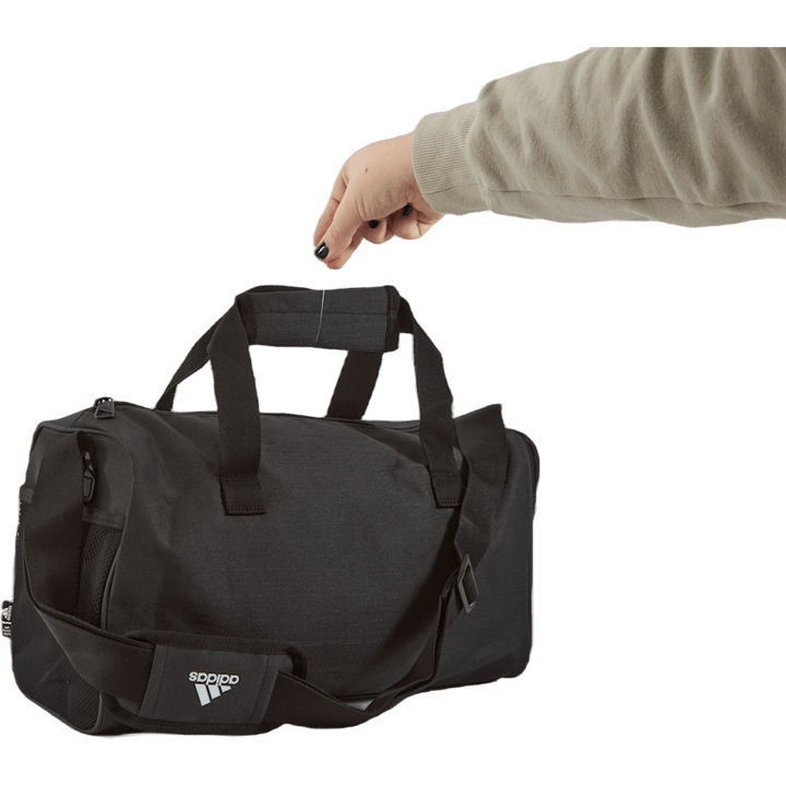 Essentials Linear Duffel Bag Extra Small Black / White