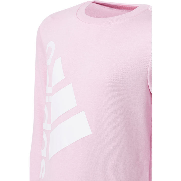 Badge of Sport Logo Crewneck džemperis Clear Pink