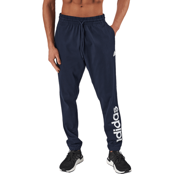Essentials Single Jersey Tapered Elasticized Cuff Logo Joggers Legend Ink