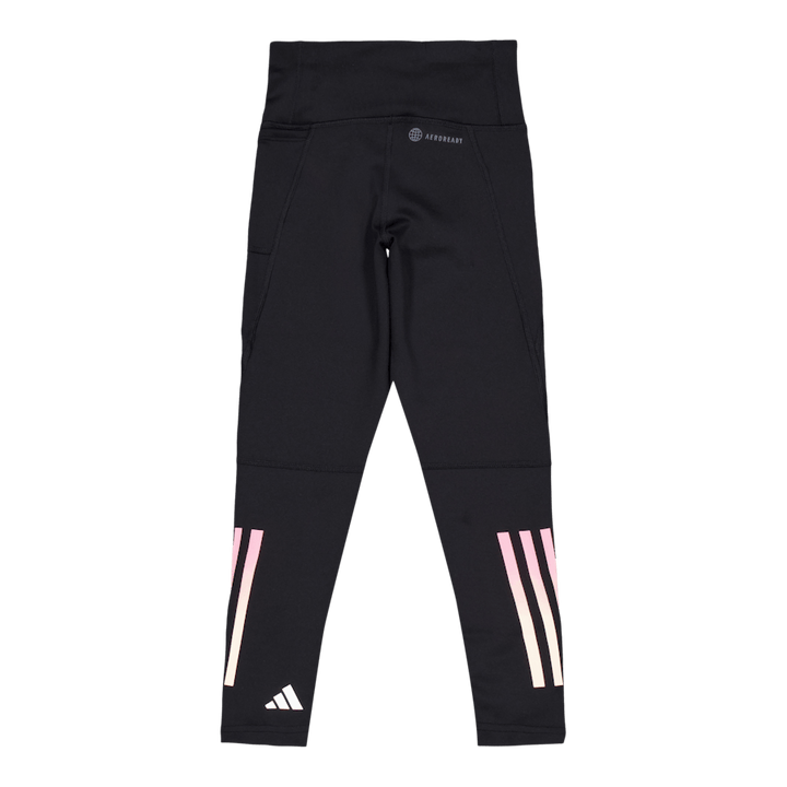 AEROREADY 3-Stripes High-Rise 7/8 Optime Pocket Leggings Black