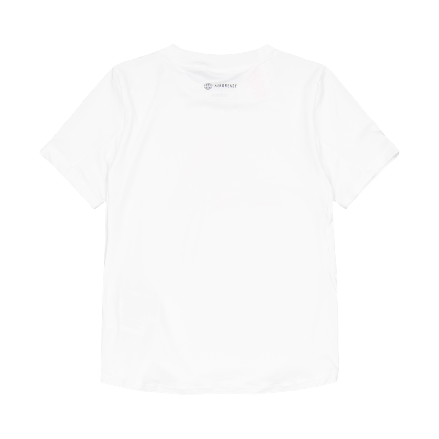 Rongi ikoonid AEROREADY logo T-särk valge