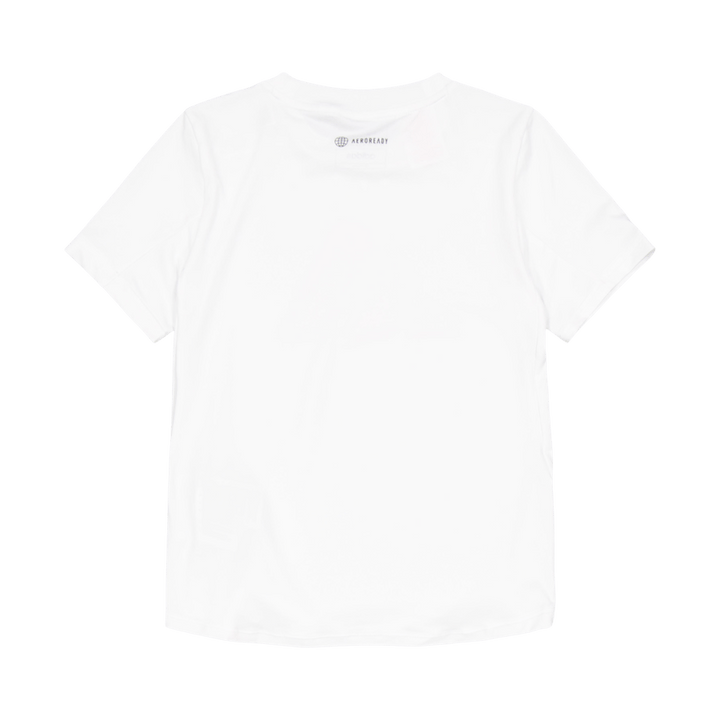 Rongi ikoonid AEROREADY logo T-särk valge