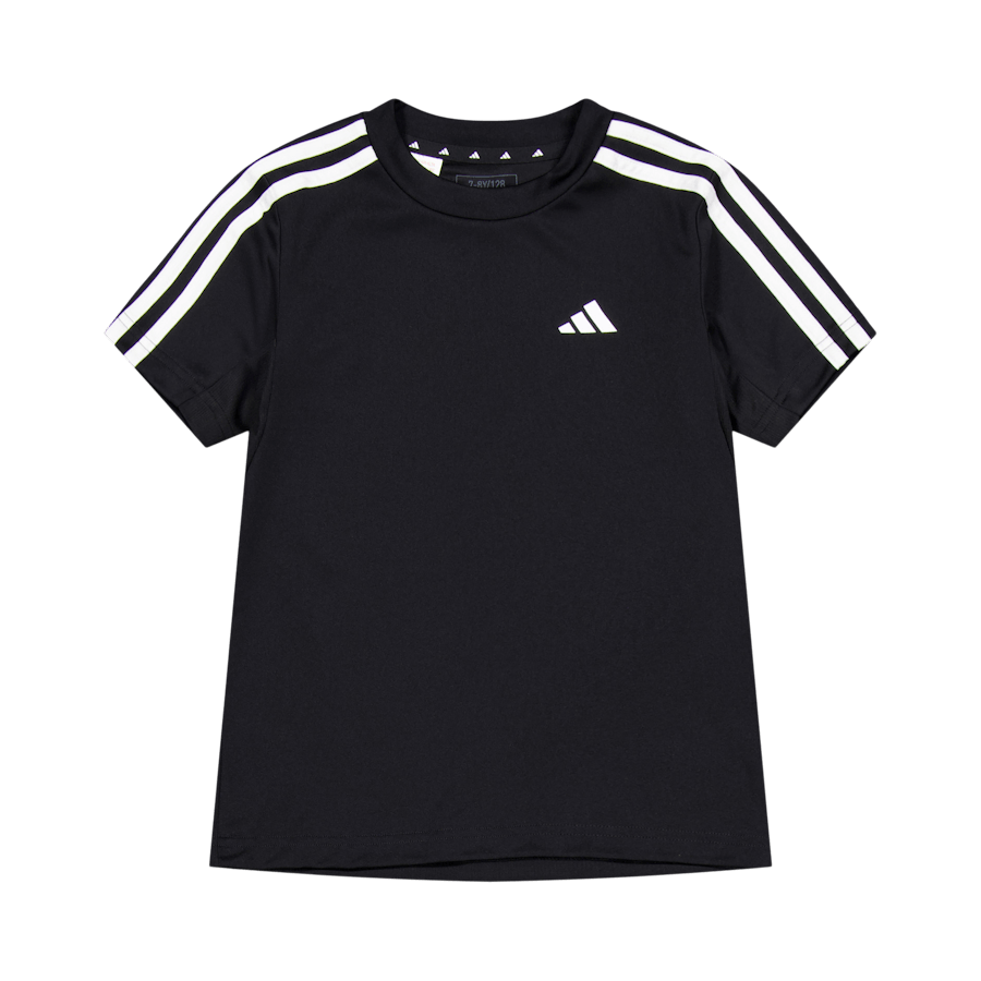 Train Essentials AEROREADY 3-Stripes Regular-Fit T-Shirt Black