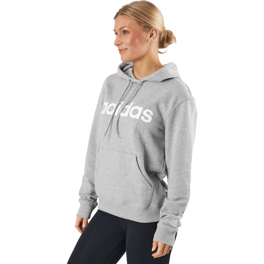 Essentials Linear Hoodie Medium Grey Heather