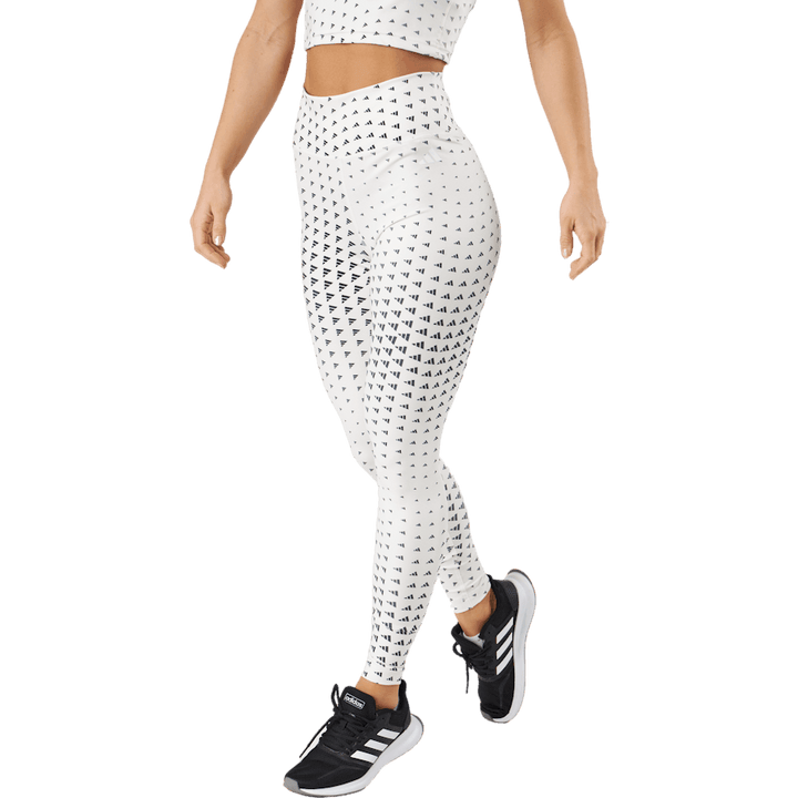 Train Essentials Brand Love High-Waisted Full-Length Leggings Black