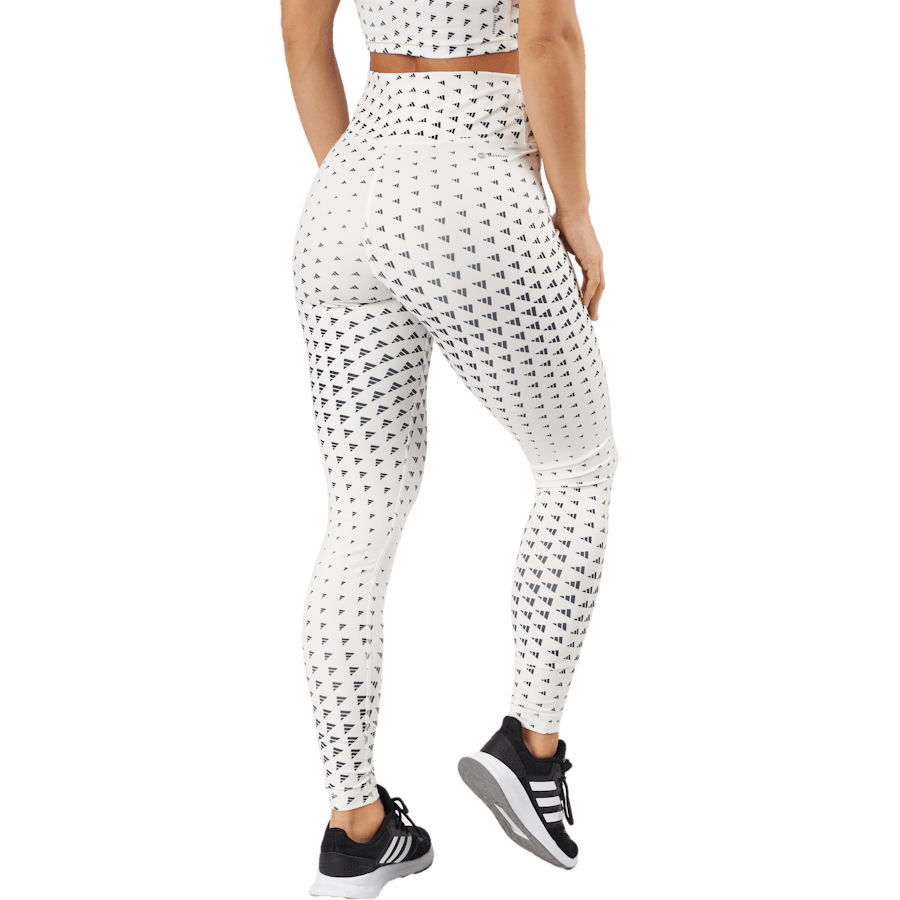 Train Essentials Brand Love High-Waisted Full-Length Leggings Black