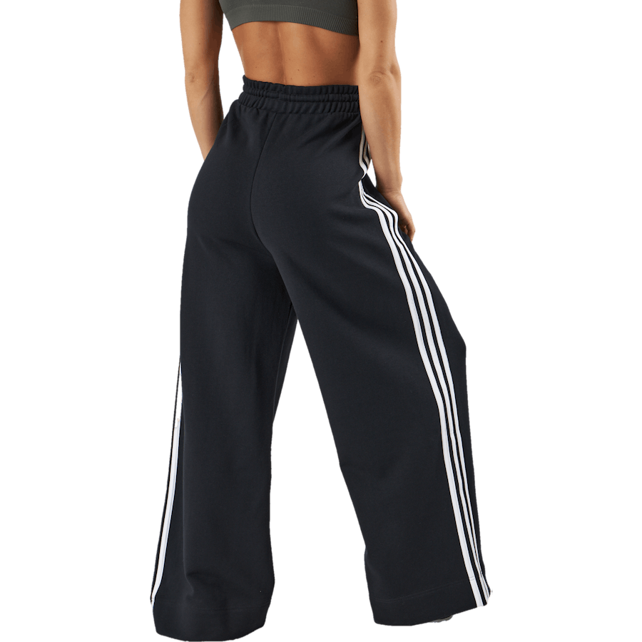 Essentials 3-Stripes French Terry Wide Joggers Nero
