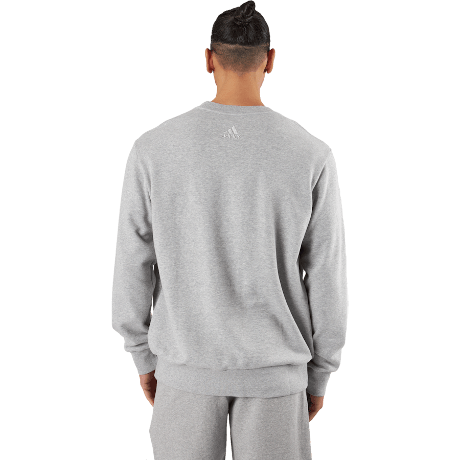 Essentials French Terry Big Logo Sweatshirt Medium Grey Heather