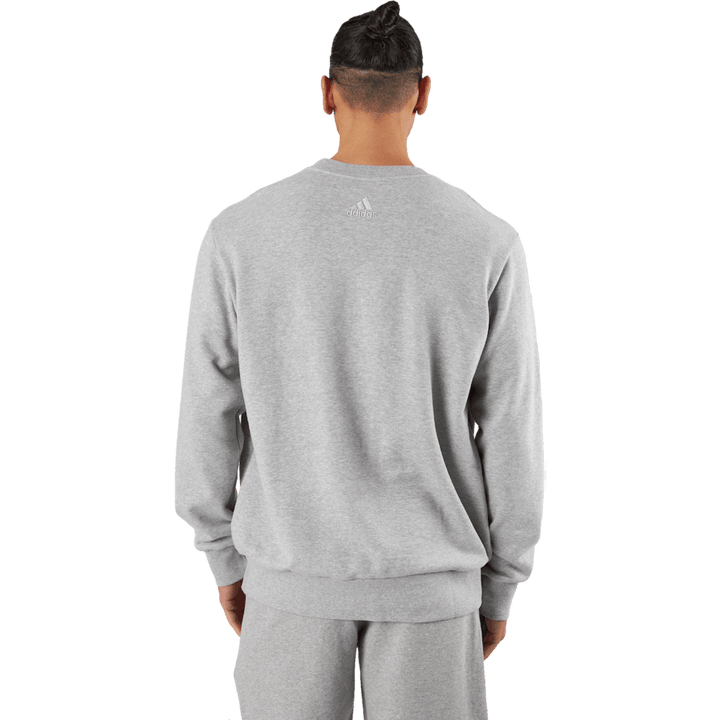Essentials French Terry Big Logo Sweatshirt Medium Grey Heather