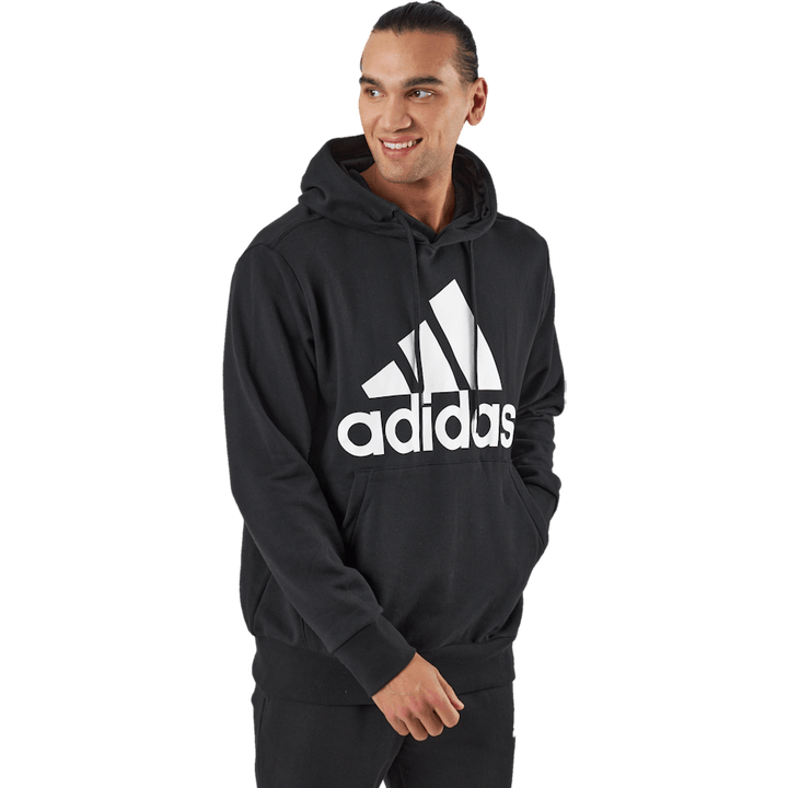 Felpa con cappuccio Essentials French Terry Big Logo Nero