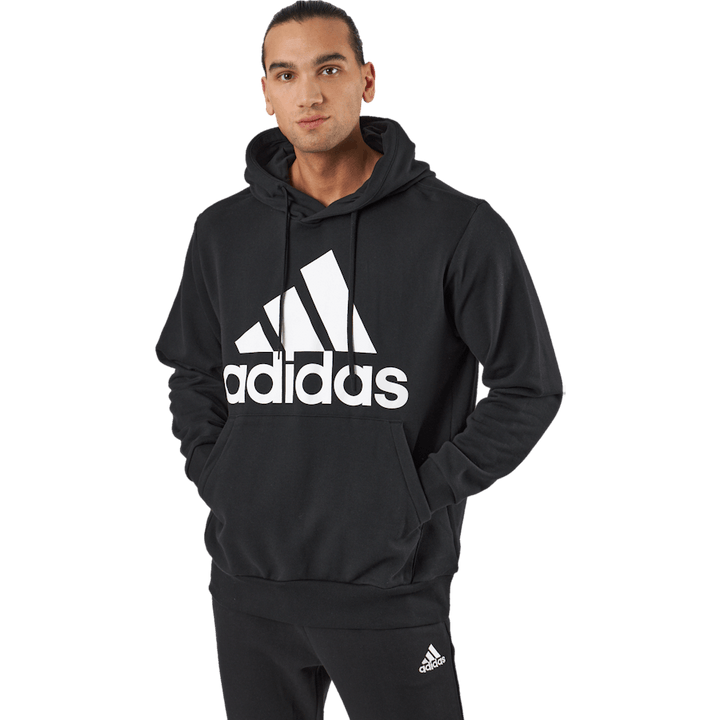 Felpa con cappuccio Essentials French Terry Big Logo Nero