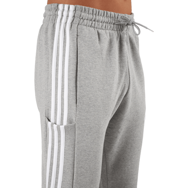 Essentials French Terry Tapered Cuff 3-Stripes Joggers Medium Grey Heather