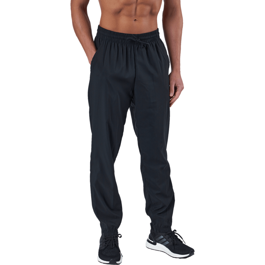 AEROREADY Essentials Stanford Polsini elastici con logo piccolo Joggers nero