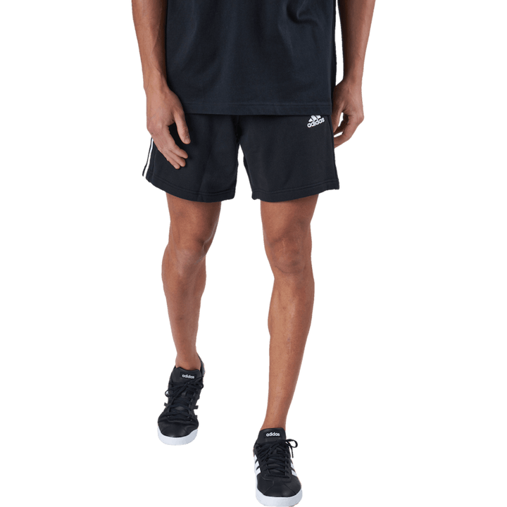 Essentials French Terry 3-Stripes Shorts Black