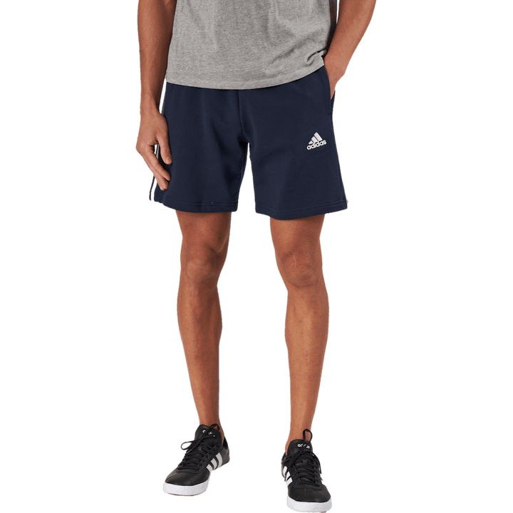 Essentials French Terry 3-Stripes Shorts Legend Ink