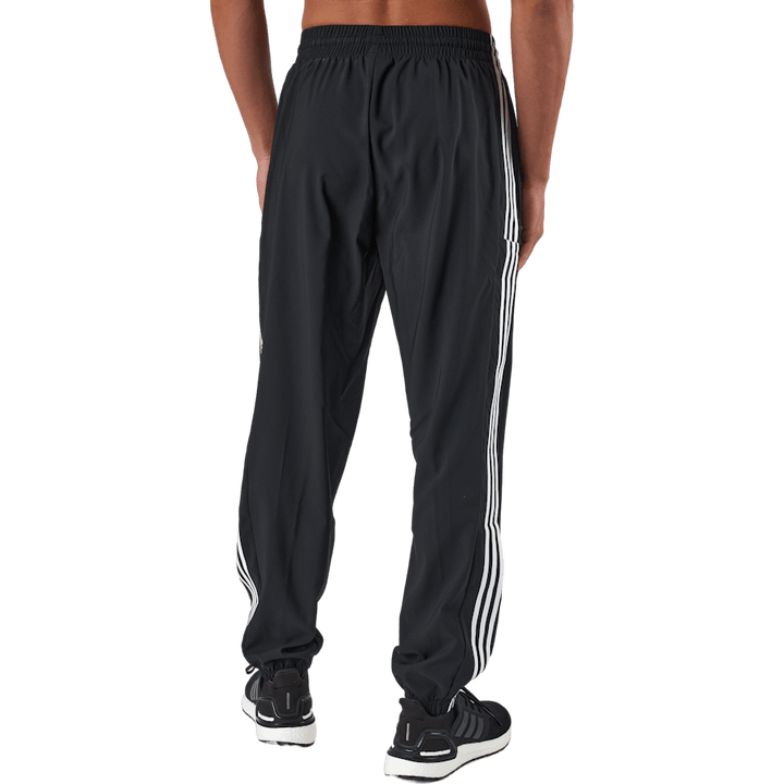 AEROREADY Essentials Elastisk mudd Vävda 3-randiga träningsbyxor Svart