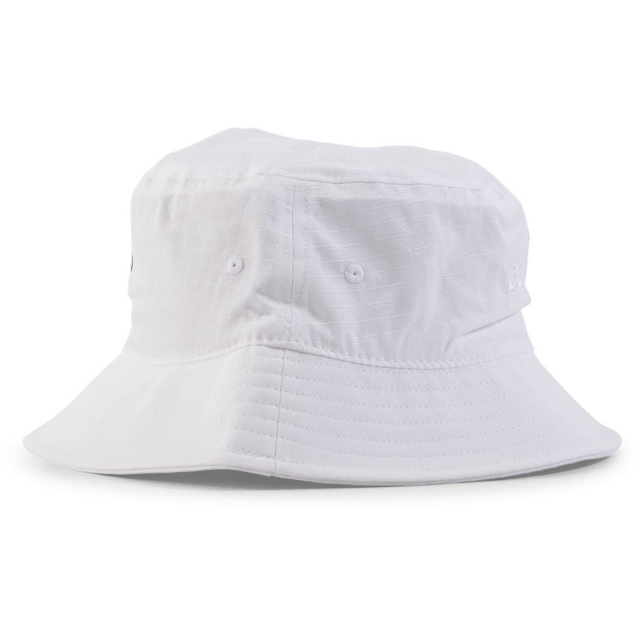 Klasický bavlněný klobouk Bucket Hat White