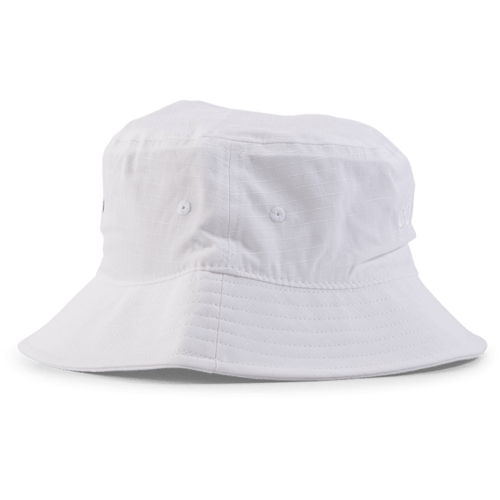 Klasický bavlněný klobouk Bucket Hat White