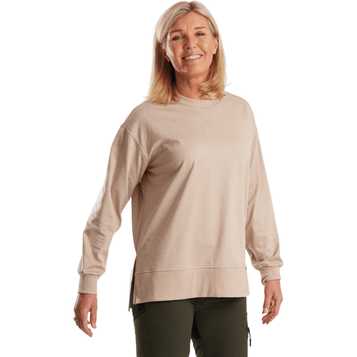 Sweat Rose Reco Crème Beige