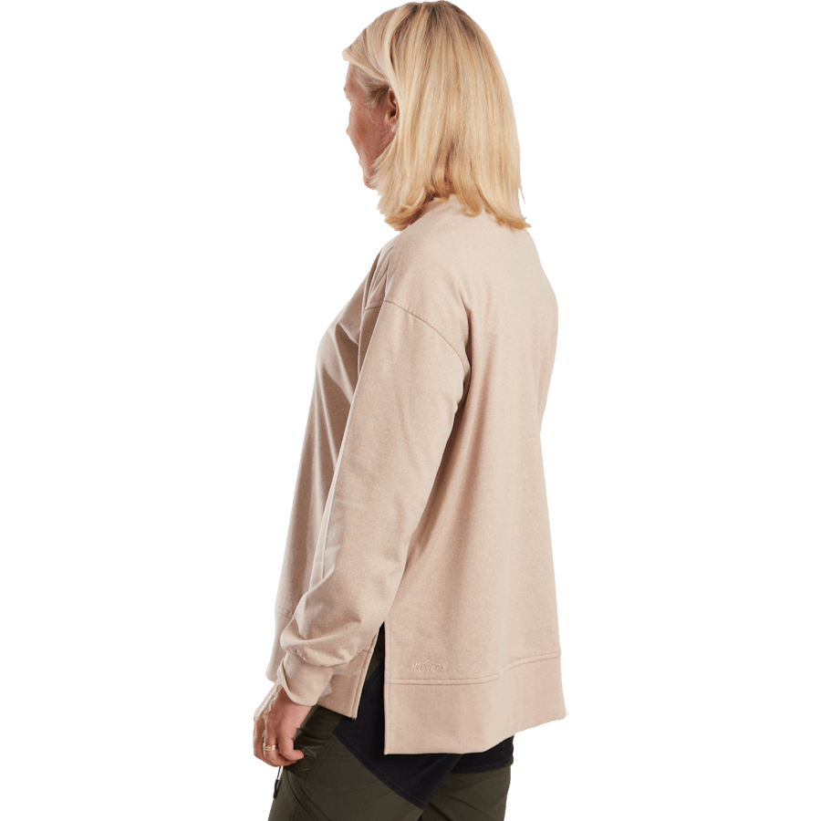 Sweat Rose Reco Crème Beige