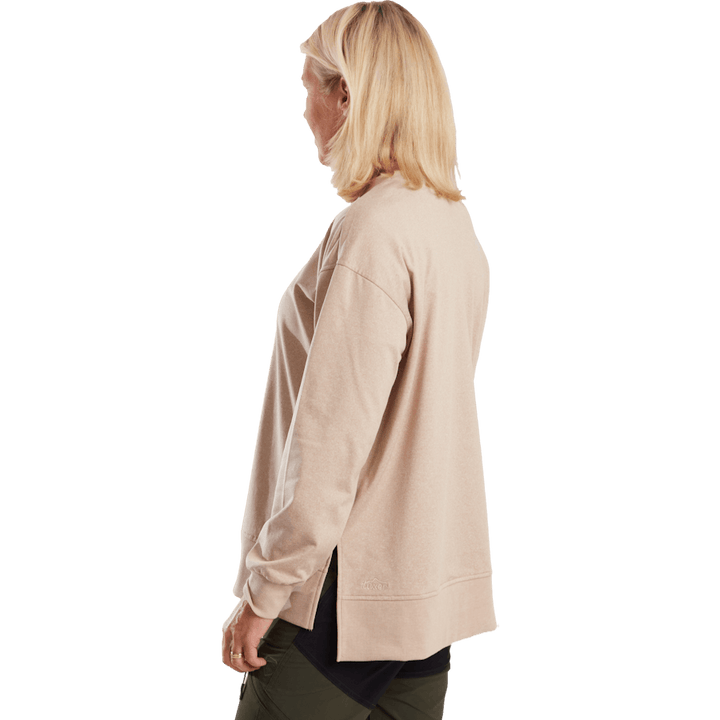 Sweat Rose Reco Crème Beige