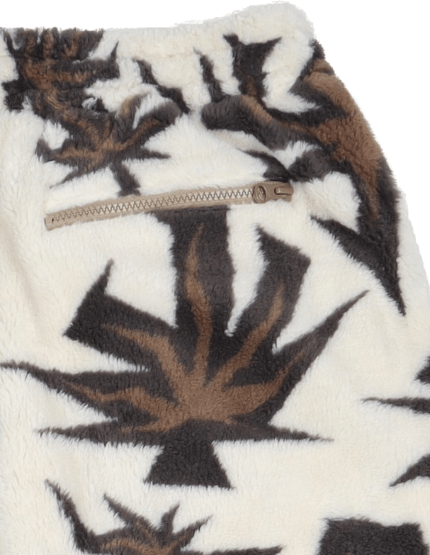 Lowell Jacquard Sherpa Hose Natur
