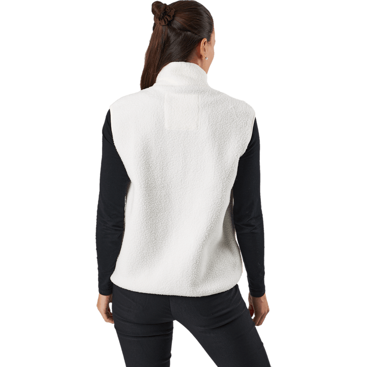 Gilet Teddy Pile Blanc cassé