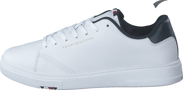 Suola a tazza Rbw Elevated in pelle bianca
