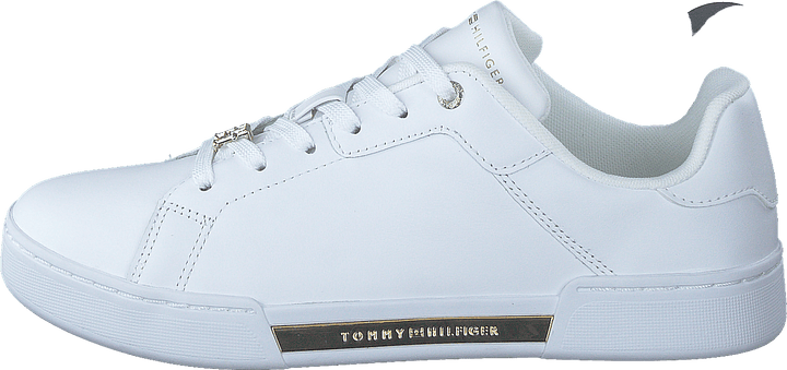 Court Sneaker Golden Th Weiß