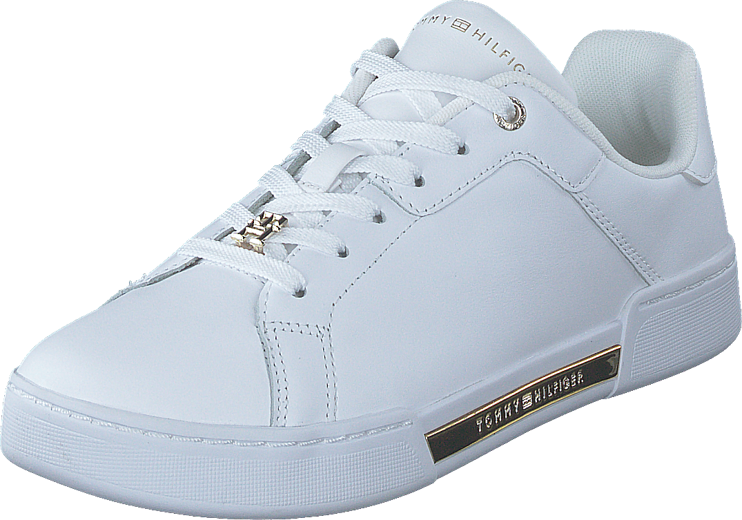 Court Sneaker Golden Th Weiß