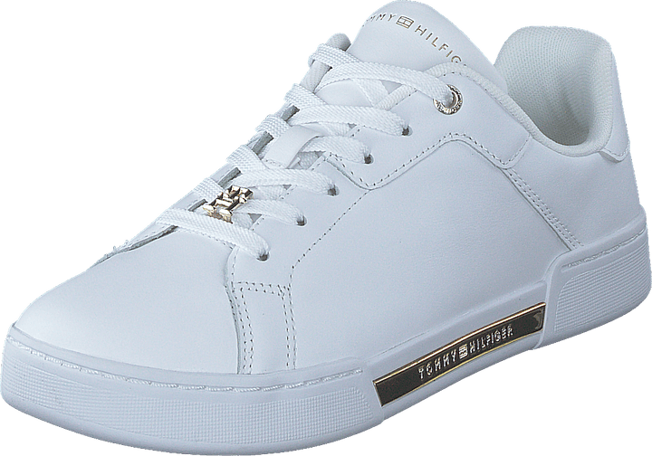 Court Sneaker Golden Th Weiß