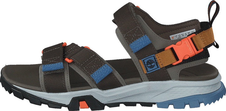 Garrison Trail Webbing Sandal Dark Green